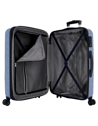 3071441 SET/2 TROLLEY ABS 55-68CM. 4R. MOVOM POWER GIRL DENI