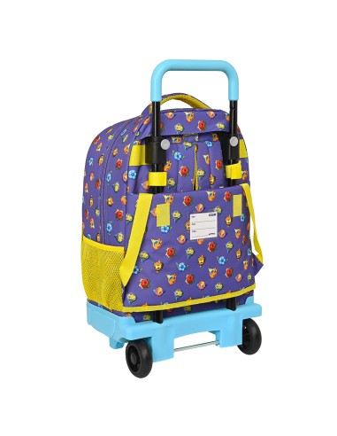 MOCHILA GDE. C/RUEDAS COMPACT EXT.SIMPLE SuperThings Guardians of K...