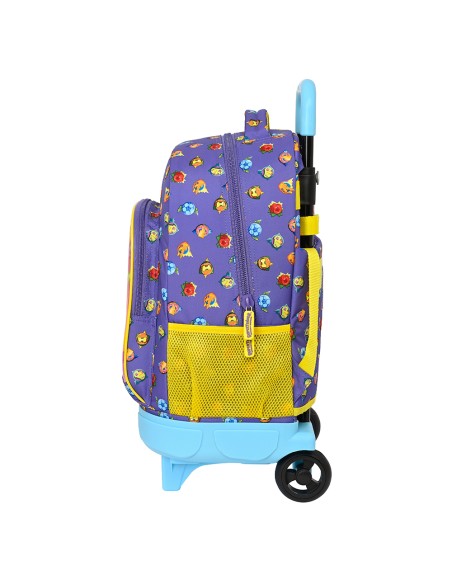 MOCHILA GDE. C/RUEDAS COMPACT EXT.SIMPLE SuperThings Guardians of K...