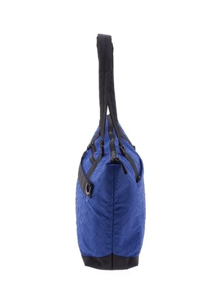 Bolso Doble Asa Larga Vogart Origami Azul Bolsos Mujer | ...