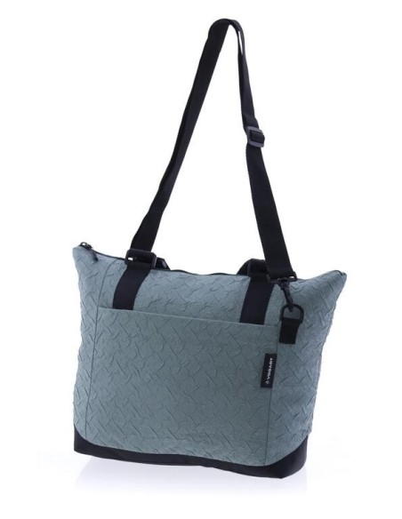 Bolso Doble Asa Larga Vogart Origami Verde Bolsos Mujer |...