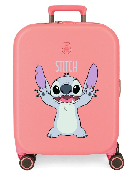 3198641 TROLLEY ABS 55CM.C/EXP. 4R.  STITCH PLAYFUL CORAL 3198641 TROLLEY ABS 55CM.C/EXP. 4R.  STITCH PLAYFUL CORAL