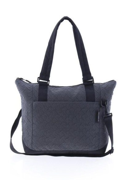 Bolso Doble Asa Larga Vogart Origami Gris Bolsos Mujer | ...