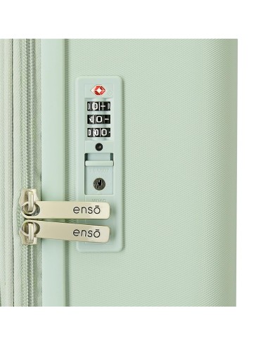 3198642 TROLLEY ABS 55CM.C/EXP. 4R.  STITCH PLAYFUL MENTA