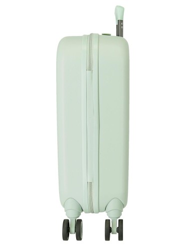 3199142 TROLLEY ABS 55CM.4R. STITCH PLAYFUL MENTA