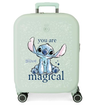 3859127 TROLLEY ABS 55CM.4R.STITCH YOU ARE MAGICAL MENTA 2