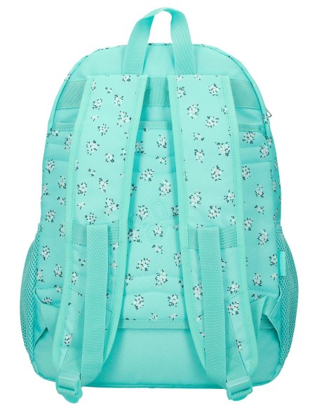 6042542 MOCHILA 44CM 2C. PJL NORA TURQUESA 6042542 MOCHILA 44CM 2C. PJL NORA TURQUESA