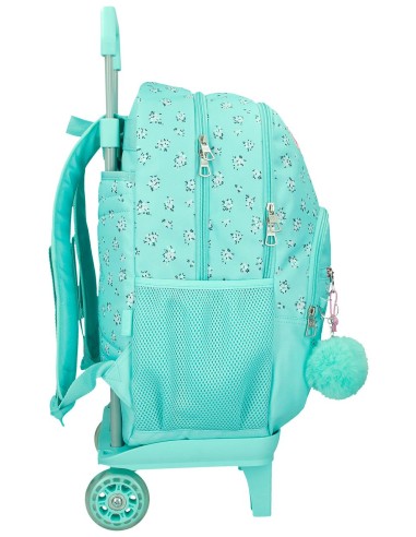 60425V2 MOCHILA ADAP. 44CM 2C. C/CARRO. PJL NORA TURQUESA