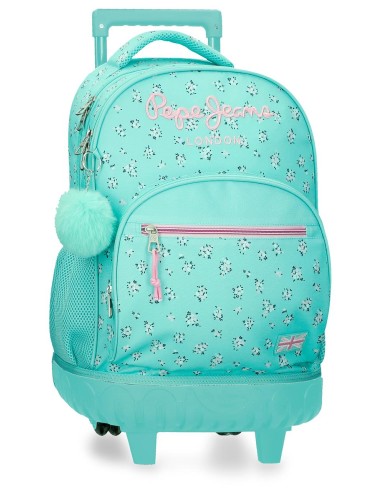 6042942 MOCHILA COMPACT 2R. PJL NORA TURQUESA