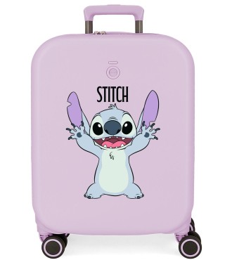 3198644 TROLLEY ABS 55CM.C/EXP. 4R. ENSO STITCH PLAYFUL LILA 2