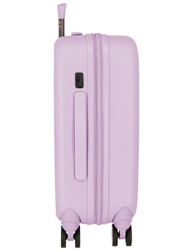 3198644 TROLLEY ABS 55CM.C/EXP. 4R. ENSO STITCH PLAYFUL LILA