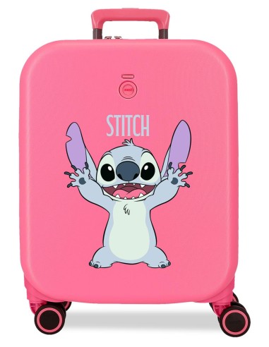 3198645 TROLLEY ABS 55CM.C/EXP. 4R. ENSO STITCH PLAYFUL FUCS