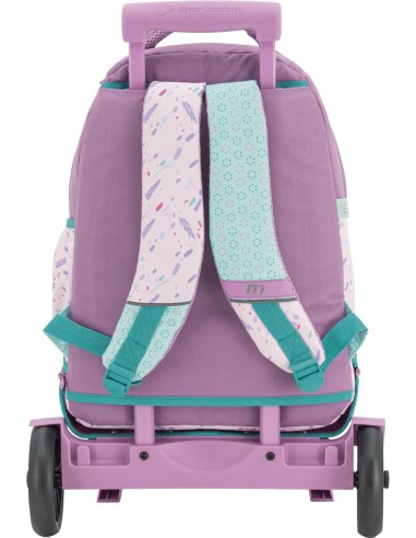 Mochila Carro Fijo Compact Desmontable Ruedas Grandes Tandem Paola