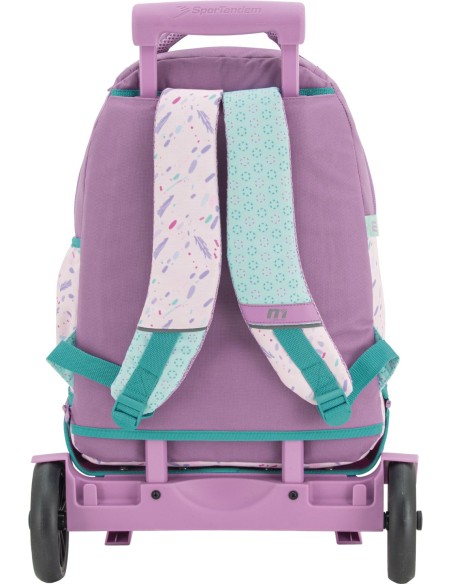 Mochila Carro Fijo Compact Desmontable Ruedas Grandes Tandem Paola