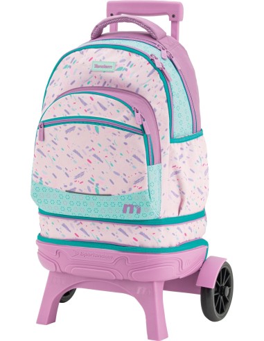 Mochila Carro Fijo Compact Desmontable Ruedas Grandes Tandem Paola