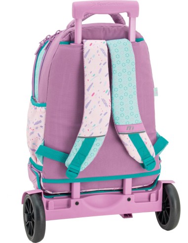 Mochila Carro Fijo Compact Desmontable Ruedas Grandes Tandem Paola