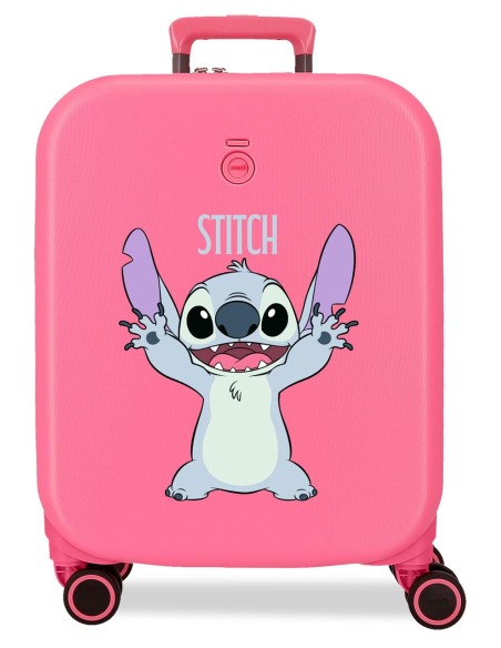 3199145 TROLLEY ABS 55CM.4R.ENSO STITCH PLAYFUL FUCSIA 3199145 TROLLEY ABS 55CM.4R.ENSO STITCH PLAYFUL FUCSIA