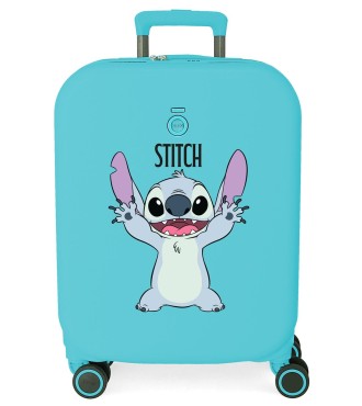3199146 TROLLEY ABS 55CM.4R.ENSO STITCH PLAYFUL AZUL TURQUES