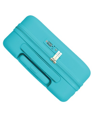 3199146 TROLLEY ABS 55CM.4R.ENSO STITCH PLAYFUL AZUL TURQUES