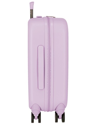 3859123 TROLLEY ABS 55CM.4R.STITCH YOU ARE MAGICAL LILA