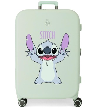 3199242 TROLLEY ABS 70CM.4R. STITCH PLAYFUL MENTA 2