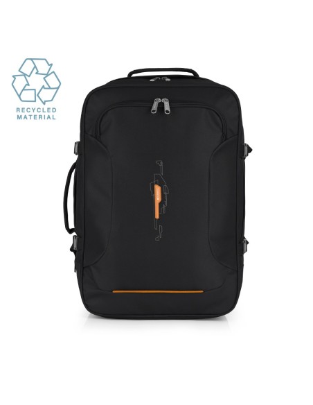 Mochila Cabina Gabol Week Eco Negro Maleta piloto portaor...