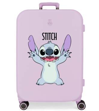 3199244 TROLLEY ABS 70CM.4R.ENSO STITCH PLAYFUL LILA