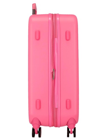 3199245 TROLLEY ABS 70CM.4R.ENSO STITCH PLAYFUL FUCSIA