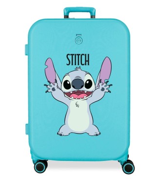 3199246 TROLLEY ABS 70CM.4R.ENSO STITCH PLAYFUL AZUL TURQUES