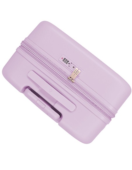 3859223 TROLLEY ABS 70CM.4R.STITCH YOU ARE MAGICAL LILA