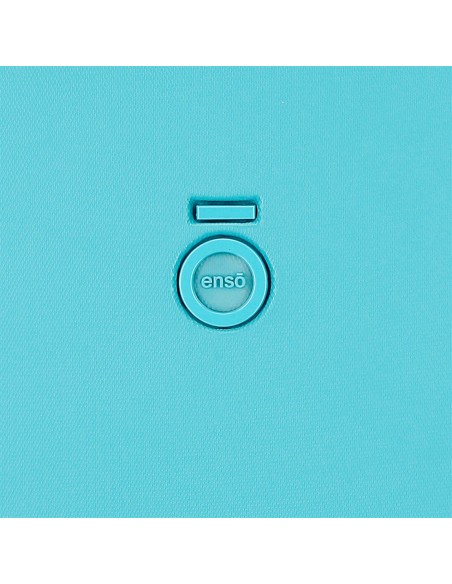 3859224 TROLLEY ABS 70CM.4R.STITCH YOU ARE MAGICAL AZUL TURQ