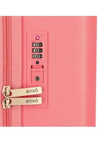 3859226 TROLLEY ABS 70CM.4R.STITCH YOU ARE MAGICAL CORAL