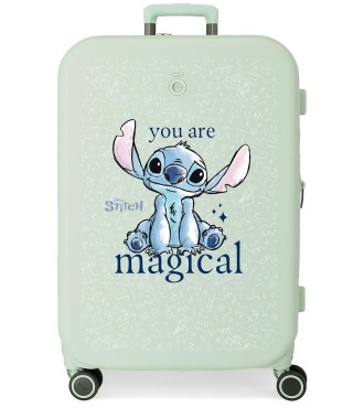 3859227 TROLLEY ABS 70CM.4R.STITCH YOU ARE MAGICAL MENTA 2