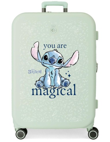 3859227 TROLLEY ABS 70CM.4R.STITCH YOU ARE MAGICAL MENTA