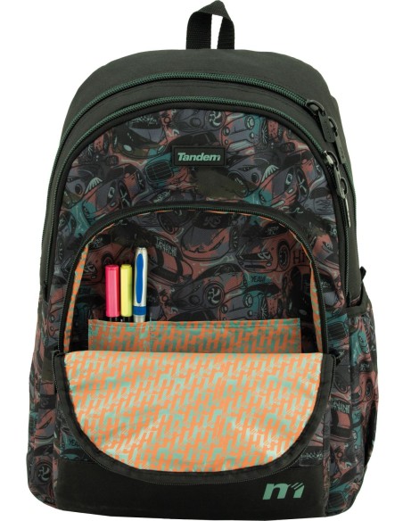 Mochila ST/AC Escolar Tandem Cars Mochila ST/AC Escolar Tandem Cars