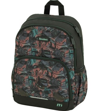 Mochila Doble Cuerpo 39,5/AC Escolar Tandem Cars