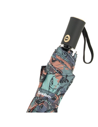 Paraguas Plegable Automatico Tandem Cars