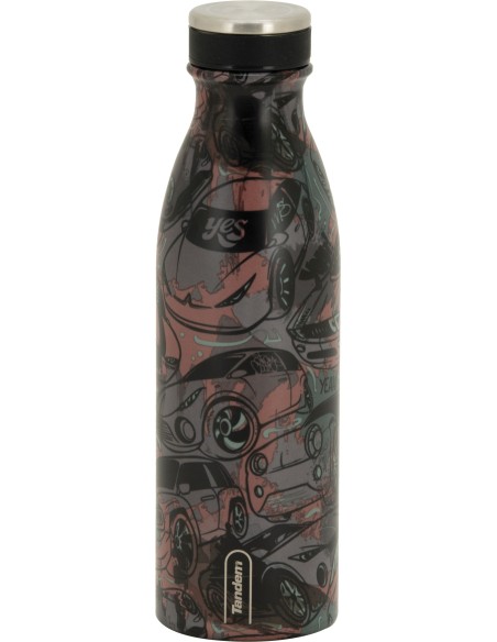 Botella Acero Inoxidable Tandem Cars 500 Ml Botella Acero Inoxidable Tandem Cars 500 Ml