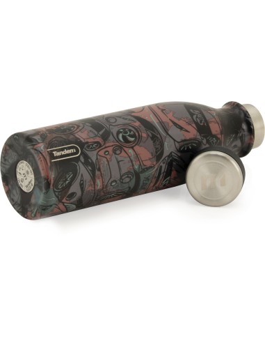 Botella Acero Inoxidable Tandem Cars 500 Ml