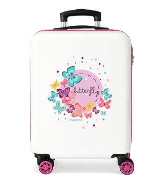 3721461 TROLLEY ABS 55CM. 4R. MOVOM BUTTERFLY