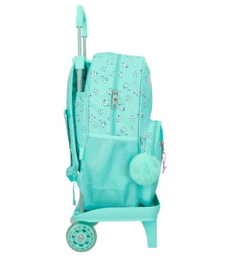 60422V2 MOCHILA ADAP. 40CM. C/CARRO. PJL NORA TURQUESA 2