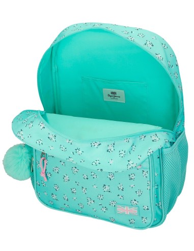 60422V2 MOCHILA ADAP. 40CM. C/CARRO. PJL NORA TURQUESA