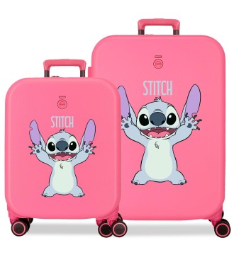 3199545 SET/2 TROLLEY ABS 55-70CM.4R.ENSO STITCH PLAYFUL FUC 2