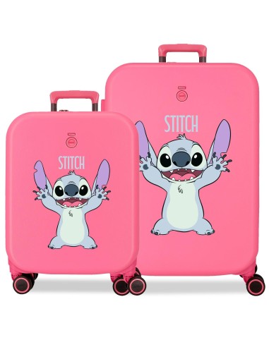 3199545 SET/2 TROLLEY ABS 55-70CM.4R.ENSO STITCH PLAYFUL FUC