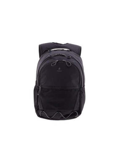 Mochila Tres Compartimentos Gladiator Boreal Negro Mochil...