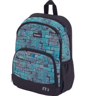 Mochila Doble Cuerpo 39,5/AC Escolar Tandem Brick