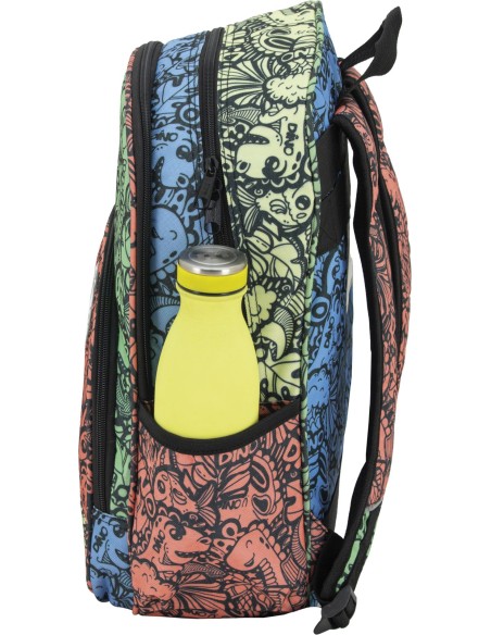 Mochila Doble Cuerpo 39,5/AC Escolar Tandem Dinonino