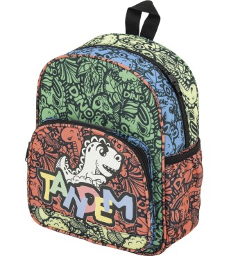 Mochila Infantil G-31 Escolar Tandem Dinonino