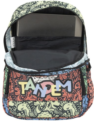Mochila Infantil G-31 Escolar Tandem Dinonino