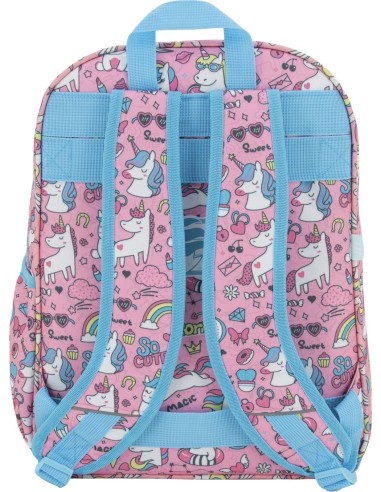 Mochila Doble Cuerpo 39,5/AC Escolar Tandem Unicornio Magic
